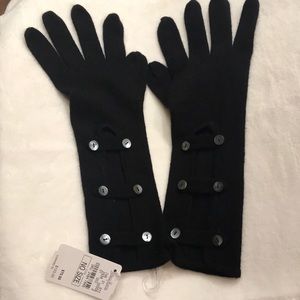 Cashmere Gloves-Black